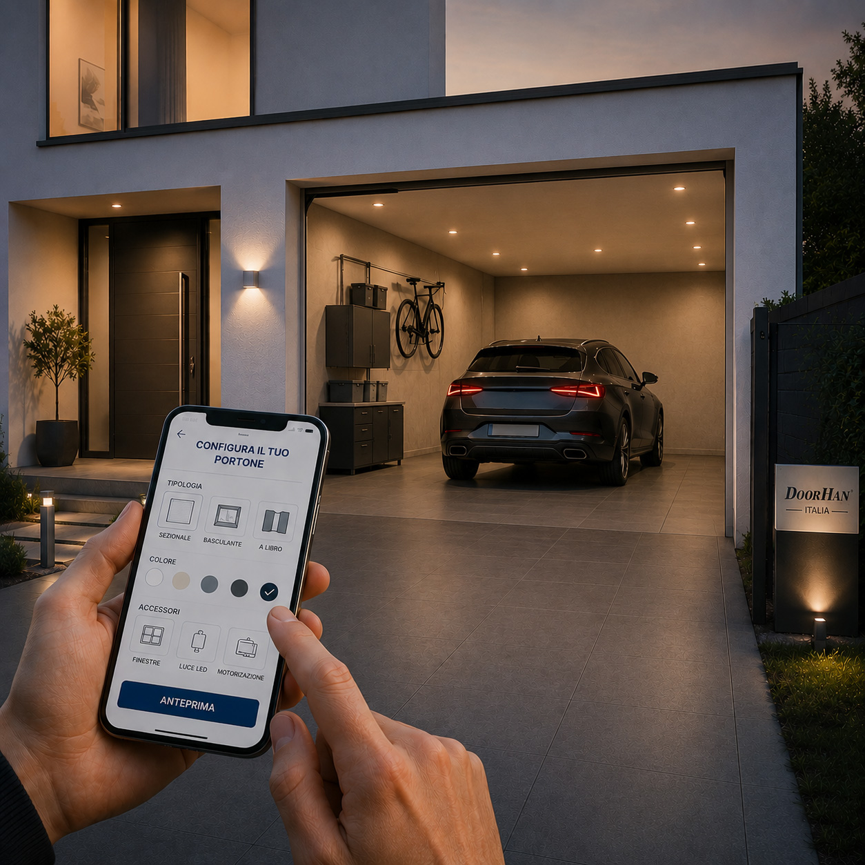 configura il tuo portone anche in autonomia